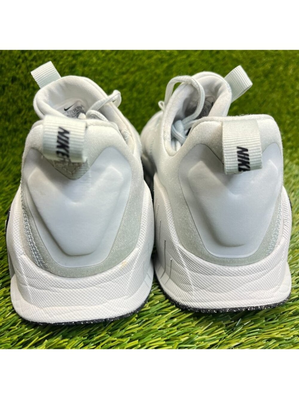 Nike Free Metcon 6 Womens Size 9.5 Silver Green Athletic Running Shoes Sneakers - Picture 6 of 10